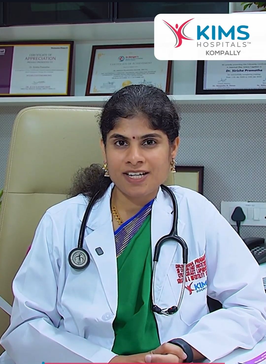 Dr. Sirisha Pramatha in consultation